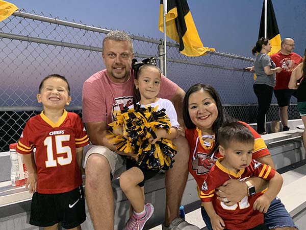 Steve Green and his Family